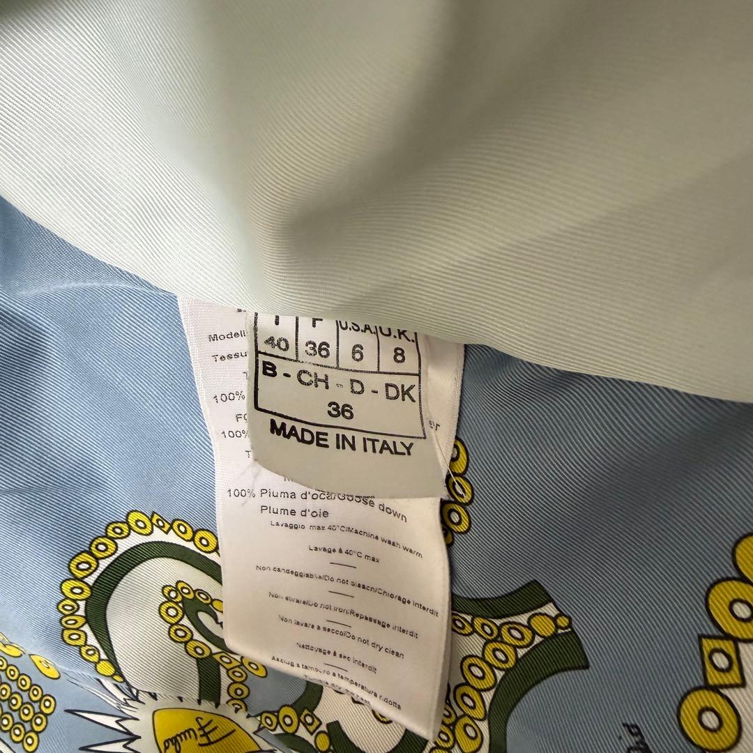 EMILIO PUCCI ダウンベスト　ノースリーブ　総柄　派手