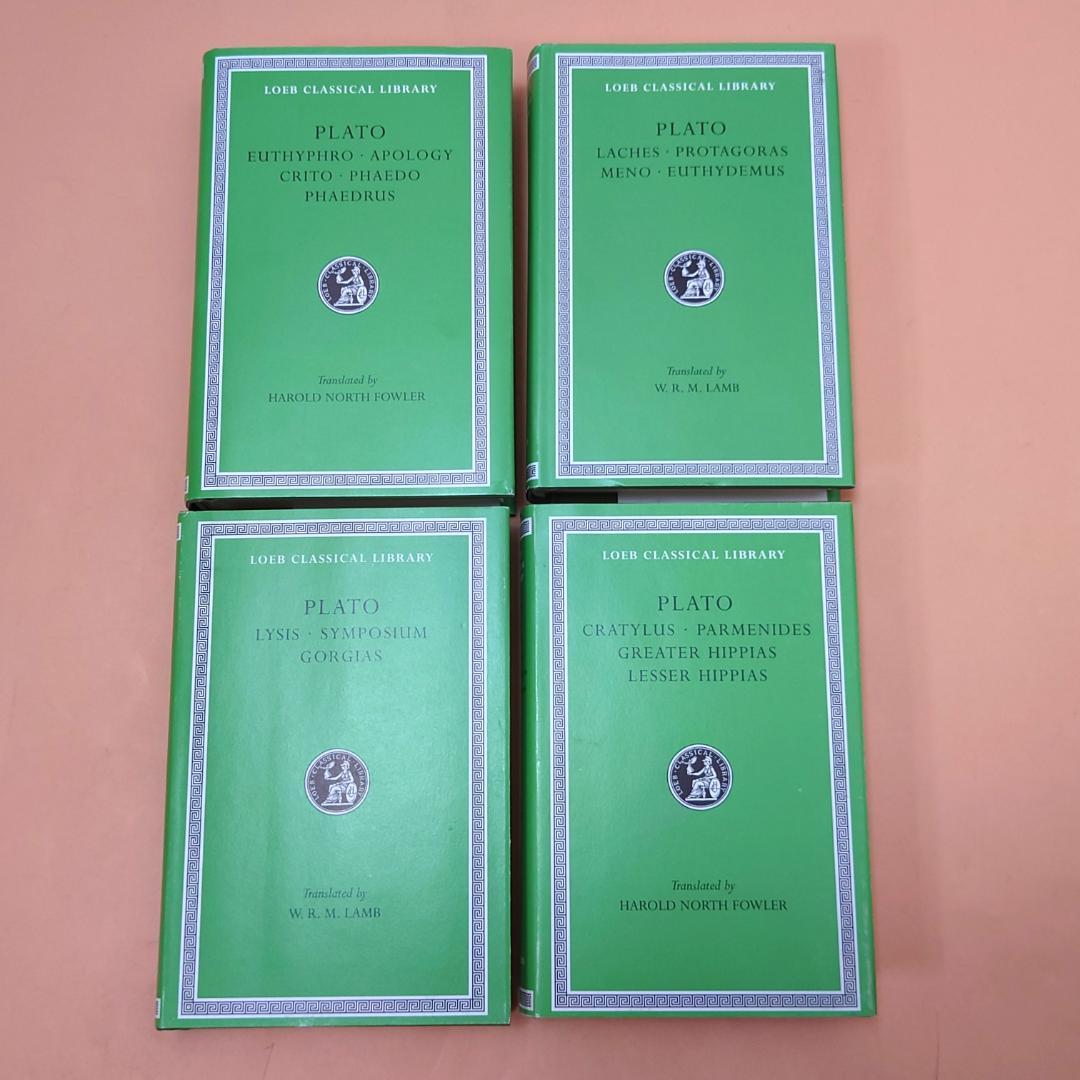 ロ*ー様 【良品】 洋書 ローブ・クラシカルライブラリー プラトン 全12巻 ま