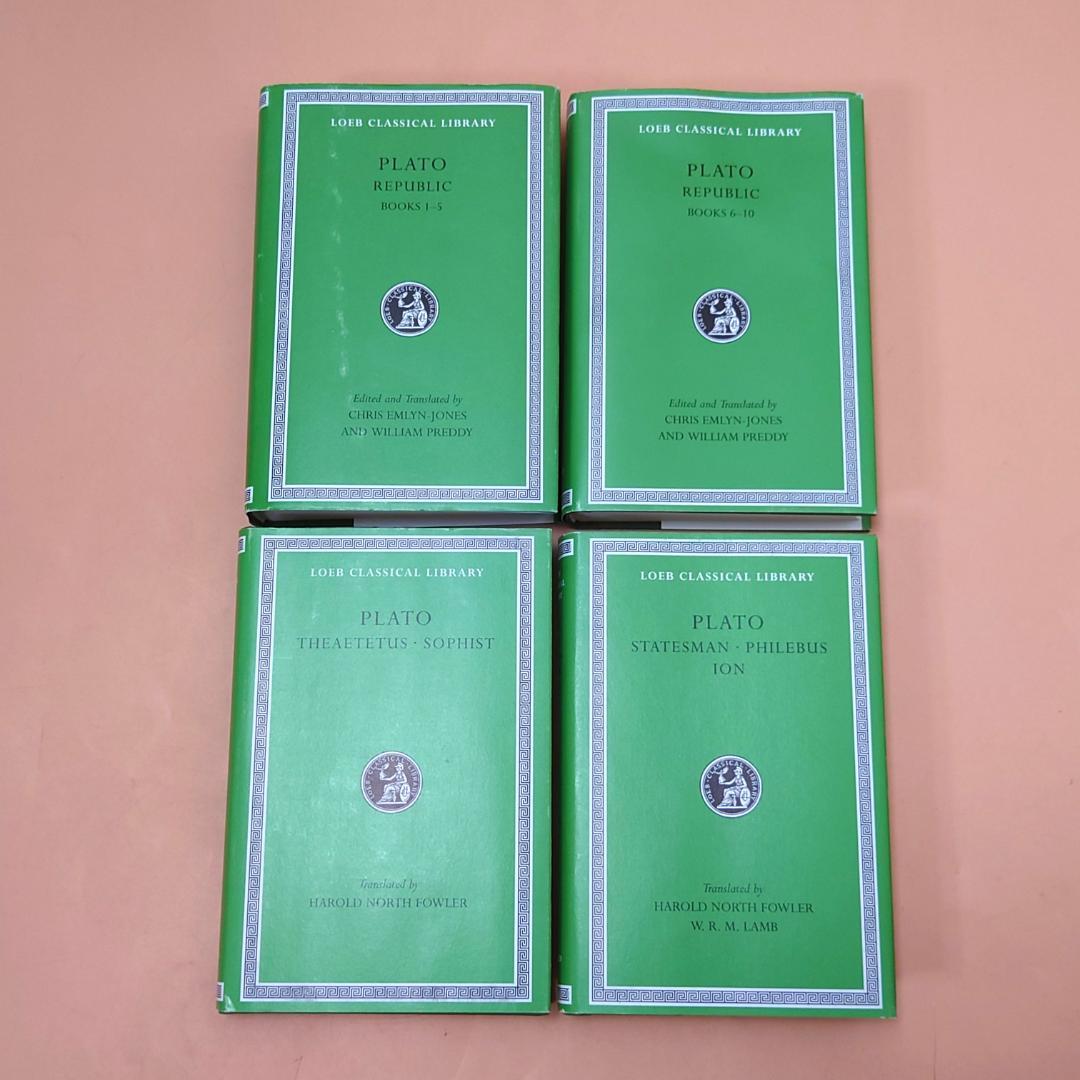 ロ*ー様 【良品】 洋書 ローブ・クラシカルライブラリー プラトン 全12巻 ま
