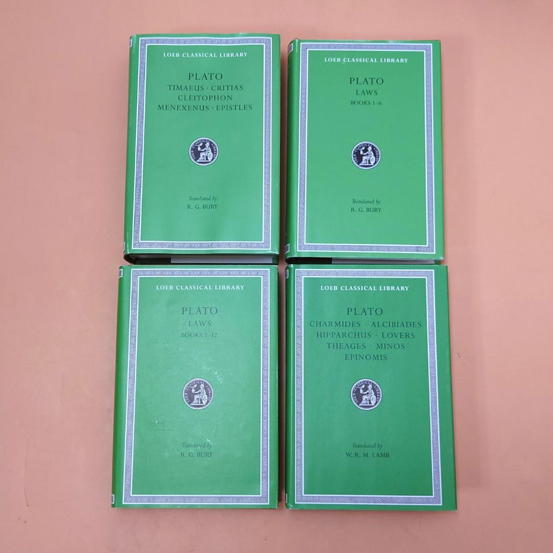 ロ*ー様 【良品】 洋書 ローブ・クラシカルライブラリー プラトン 全12巻 ま