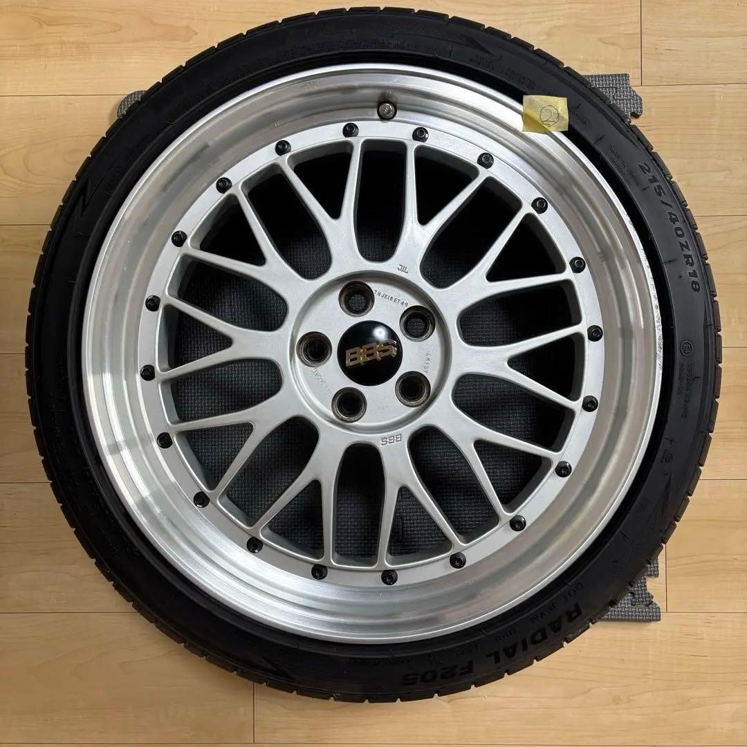 BBS LM 18インチ PCD100 86 プリウス