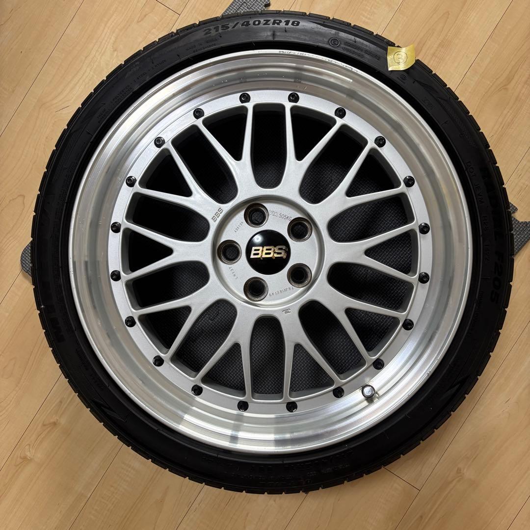 BBS LM 18インチ PCD100 86 プリウス