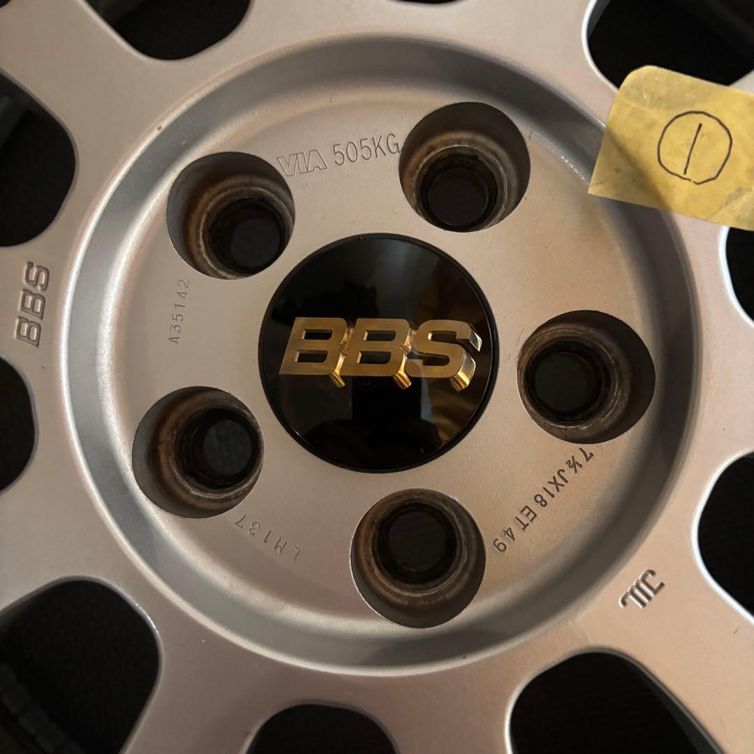 BBS LM 18インチ PCD100 86 プリウス