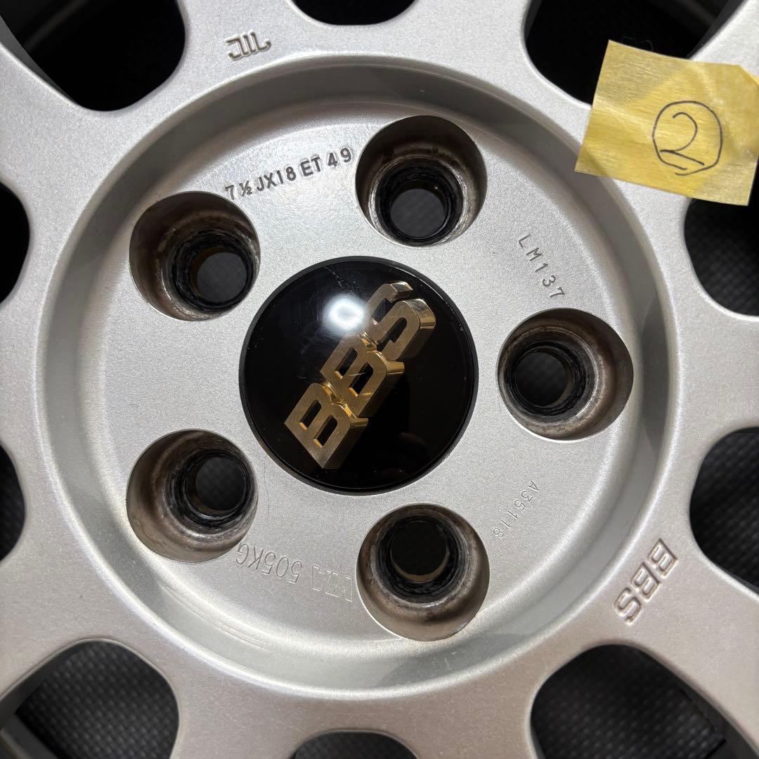 BBS LM 18インチ PCD100 86 プリウス