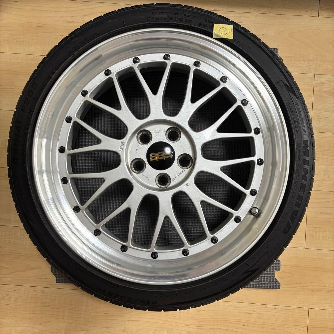 BBS LM 18インチ PCD100 86 プリウス