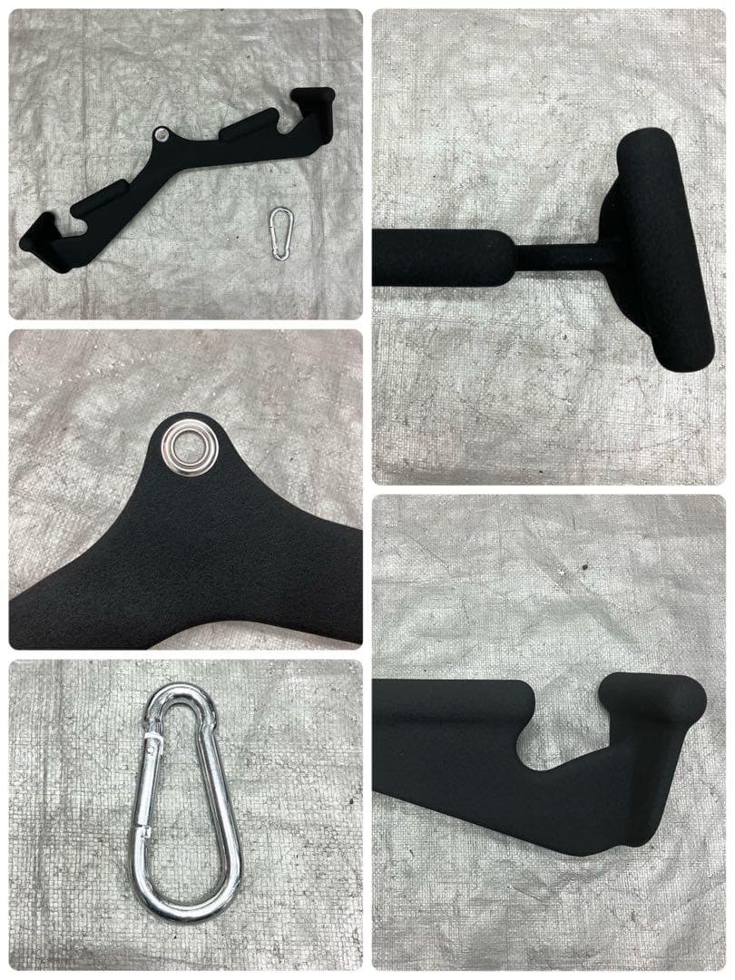 ★送料無料★新型アタッチメント 5個セット ラットプルダウン マグクリップ風