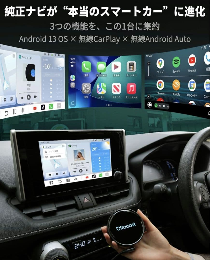 Ottocast P3 Pro オットキャスト OttoAibox