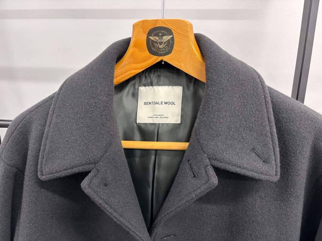 SENTDALE WOOL カバーオール　ダークグレー