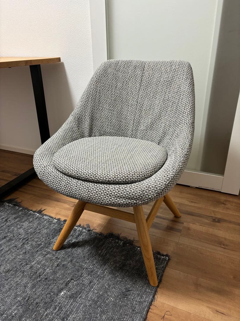 ダイニングチェア M-ROUND CHAIR | EM | COVERING