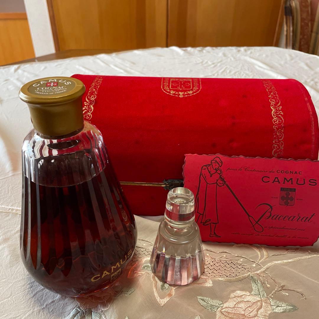 CAMUS 2本　コニャック ナポレオン ブランデーバカラ瓶700ml