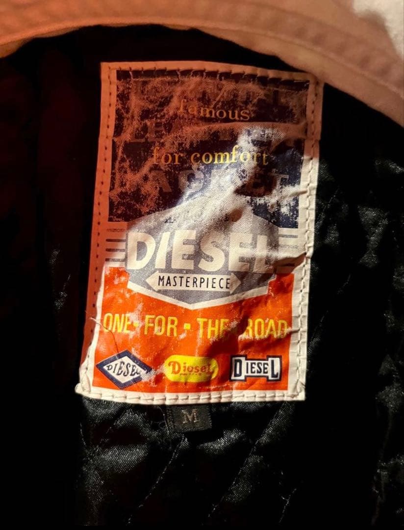 diesel スタジャン　80s 希少　レザー　ジャケット