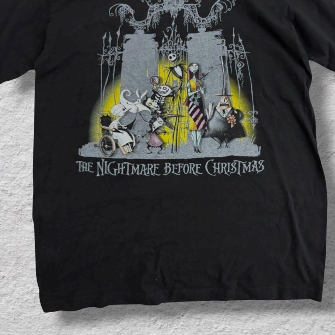 ディズニーナイトメアビフォアクリスマス Tシャツ00sブラックvintage古着