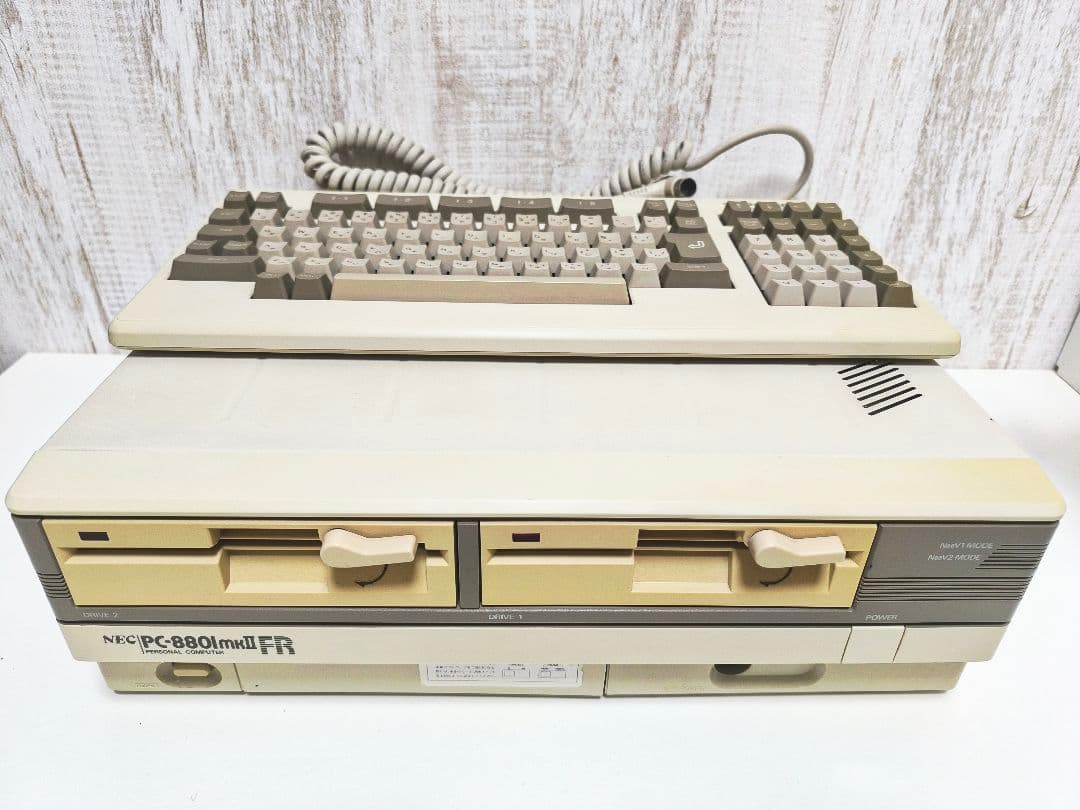 PC-8801 mkⅡ FR 本体 キーボード NEC レトロ ゲーム パソコン