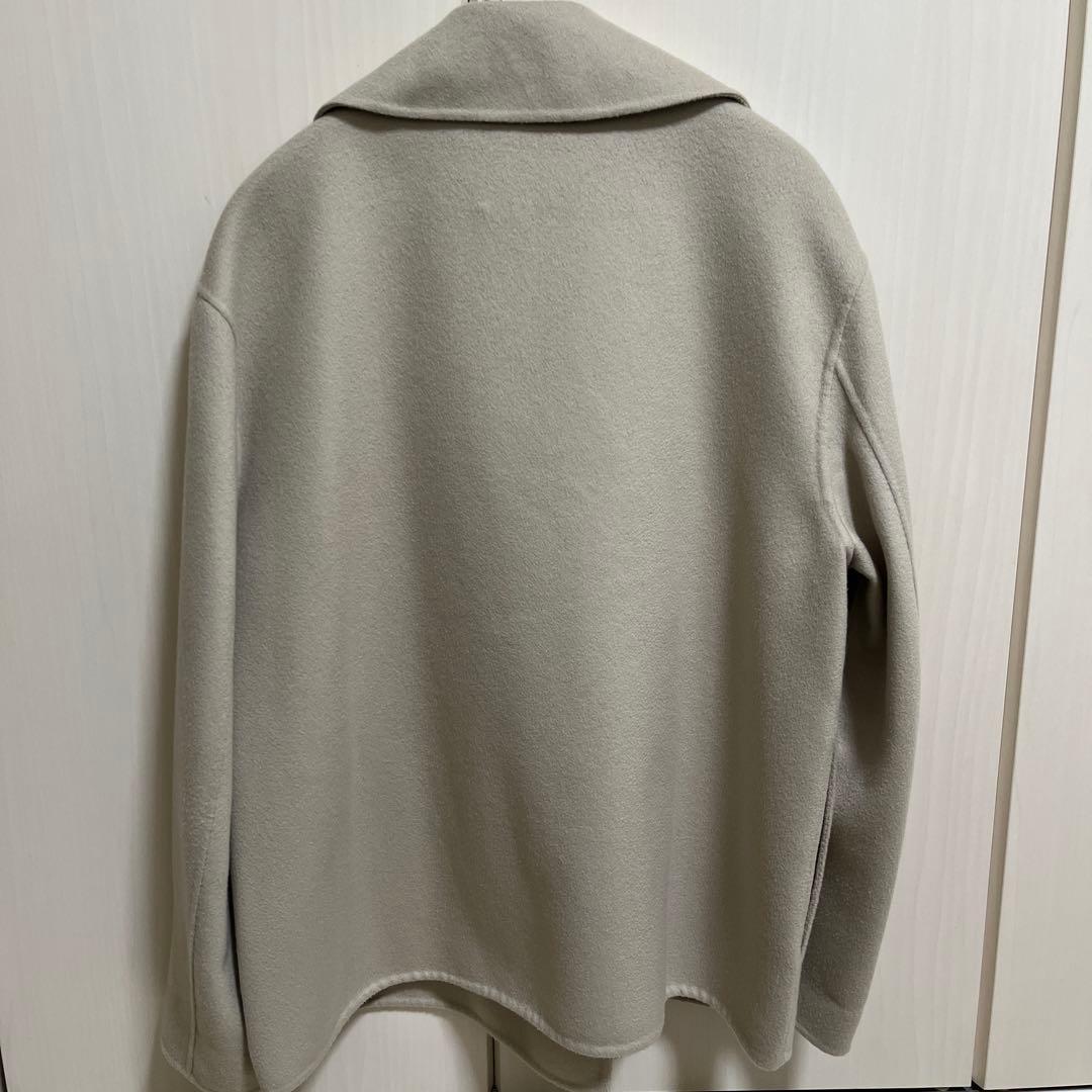 セオリー　ダブルフェイス　カシミア混ピーコート