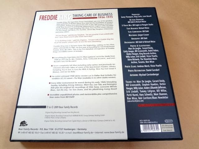 フレディ・キング 7CD-BOX TAKING CARE OF BUSINESS