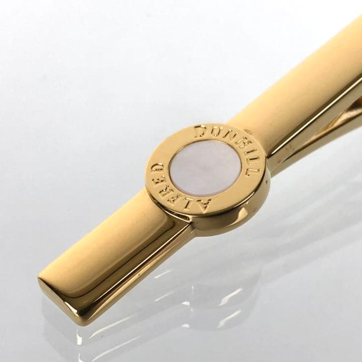 パ*ン様 dunhill ダンヒル ネクタイピン タイバー シェル