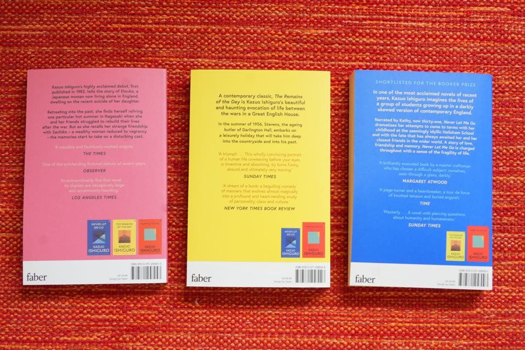 【美品】洋書　カズオイシグロ　セット