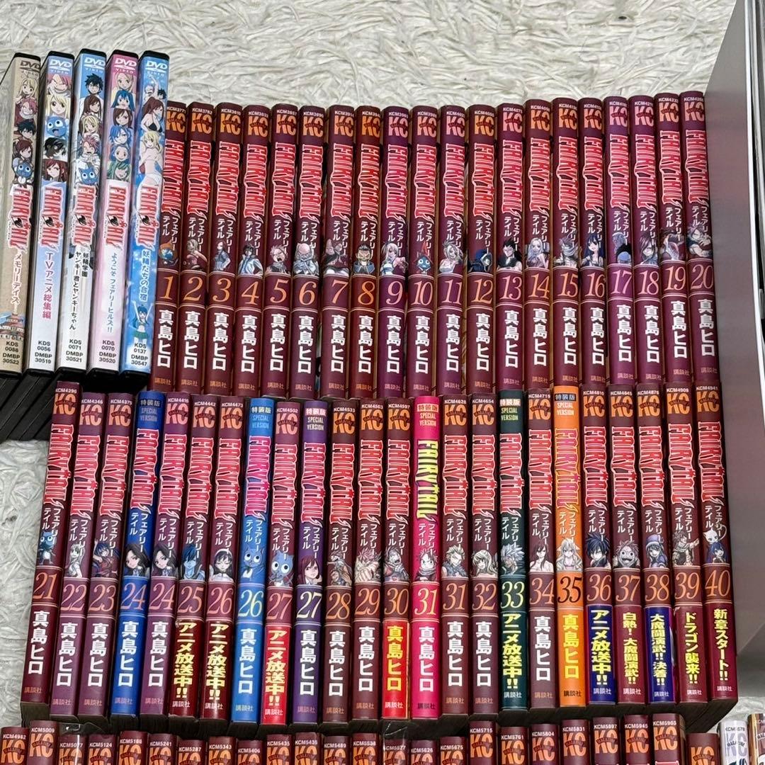 豪華セット✨ フェアリーテイル 漫画全巻セット＋外伝コミック＋特装版DVD