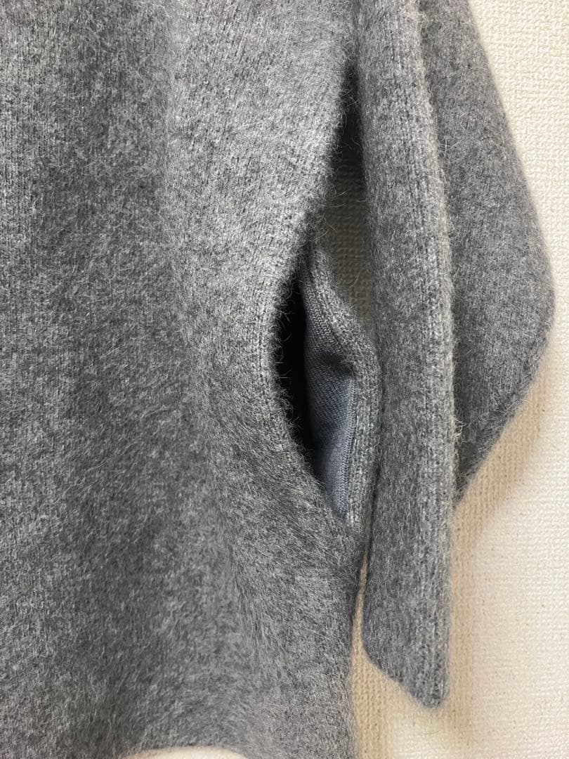 新品 Whim Gazette ウィム ガゼット ニットジャケット グレー