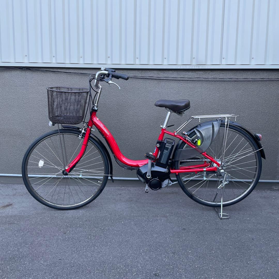 ヤマハ電動アシスト自転車26インチ バッテリー12.3Ah大容量