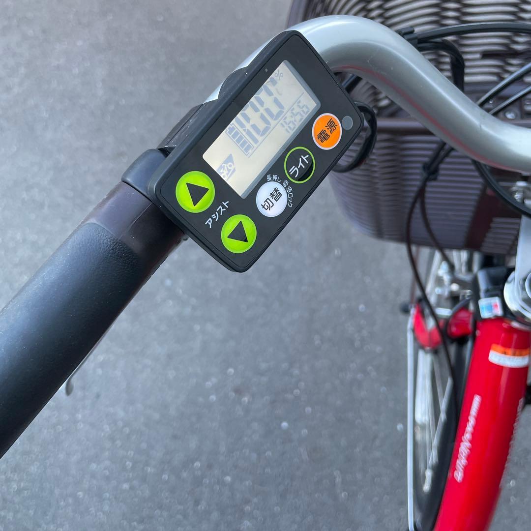 ヤマハ電動アシスト自転車26インチ バッテリー12.3Ah大容量