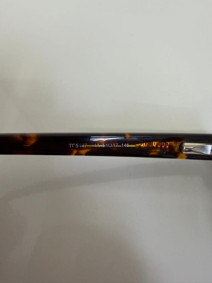 TOM FORD TF5147 べっ甲 メガネフレーム サングラス　度なし