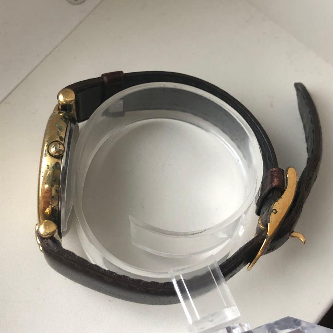 Christian Dior ビンテージ　アナログ腕時計 クォーツ ゴールド