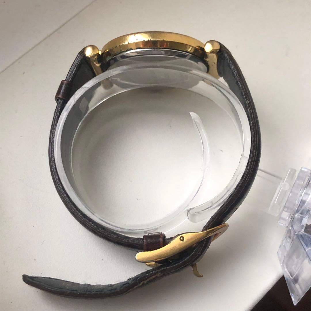 Christian Dior ビンテージ　アナログ腕時計 クォーツ ゴールド