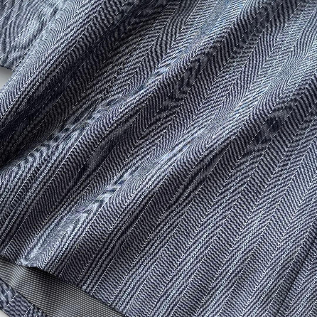 チェーザレ アットリーニ チェザレ ストライプ セットアップ スーツ 相当 L