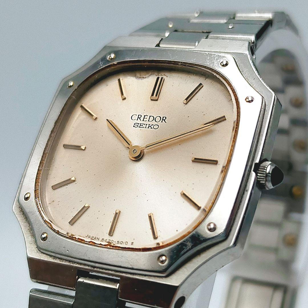 【24H発送】稼働品 クレドール レディース腕時計 8420-5010 シルバー