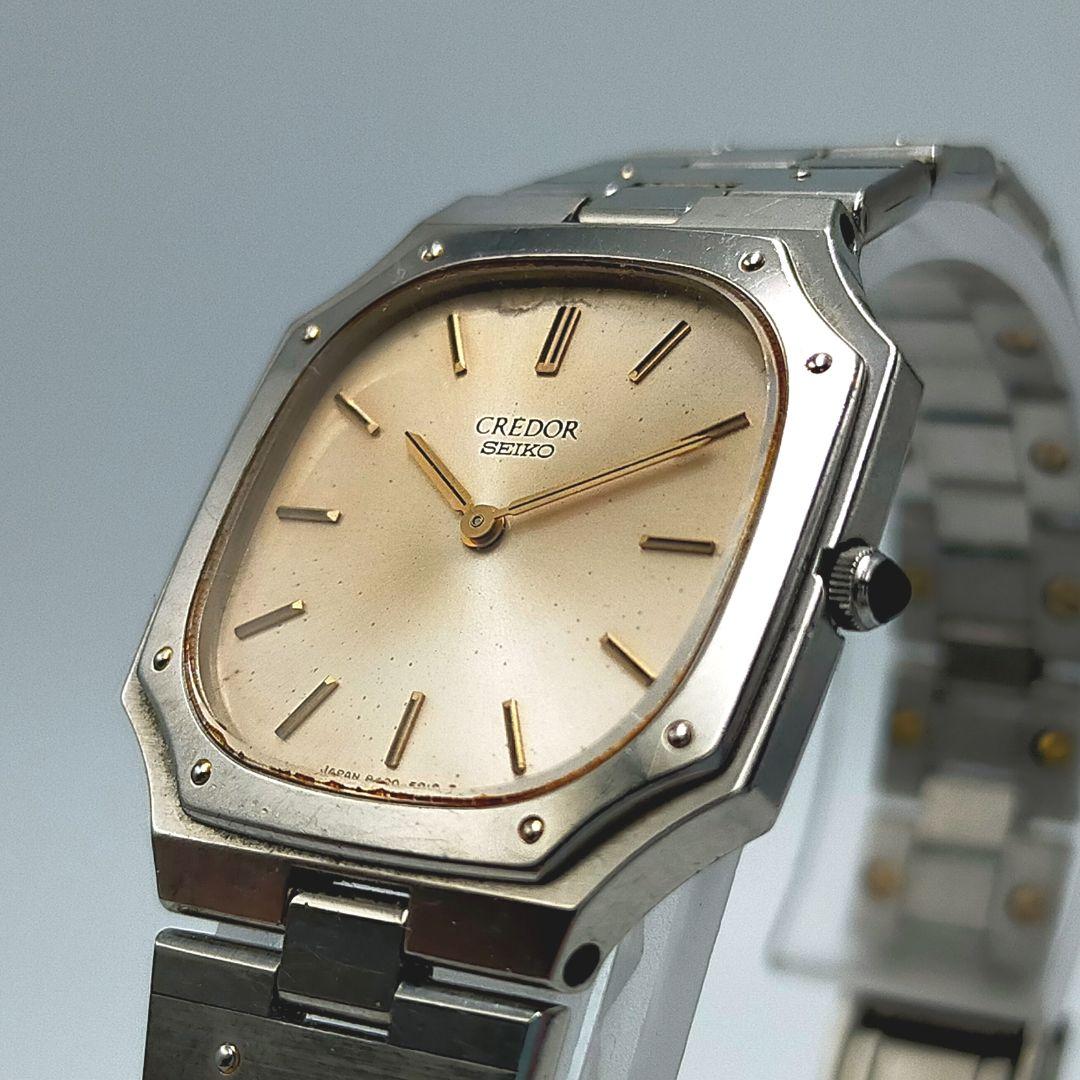 【24H発送】稼働品 クレドール レディース腕時計 8420-5010 シルバー