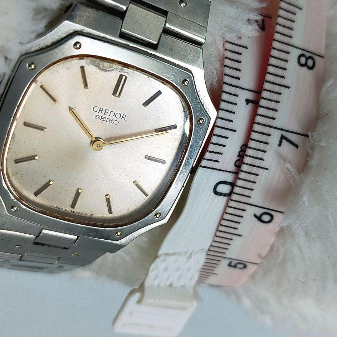 【24H発送】稼働品 クレドール レディース腕時計 8420-5010 シルバー