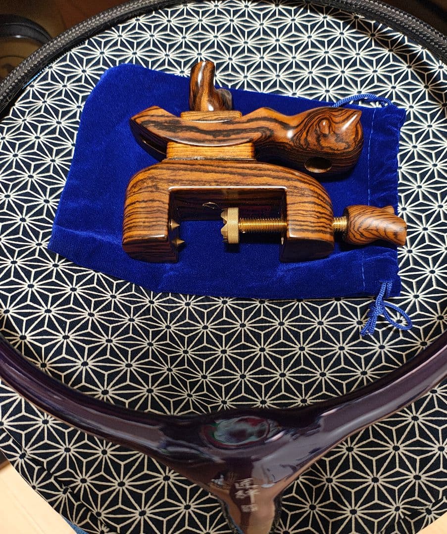 匠絆 かちどき　Yパープル　万力付き　どちらも未使用