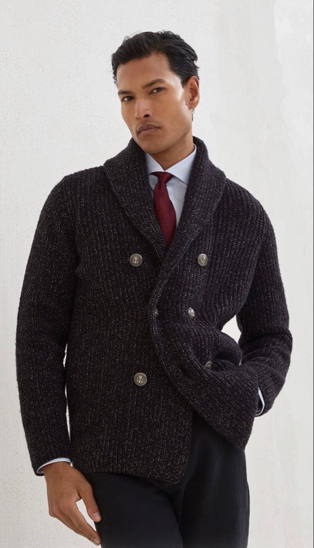 ドンルク　BRUNELLO CUCINELLI ワンアンドハーフブレスト