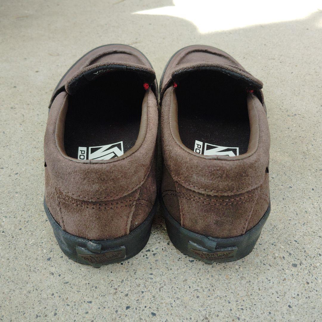 バンズ スエード ローファー ブラウン