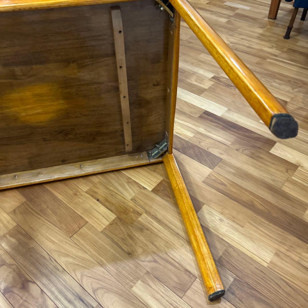 無垢材 ダイニングテーブル 勉強机　１１５ｘ７５ｘ７０ｃｍ