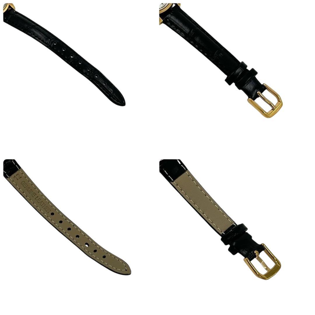 ハミルトン　腕時計　レディース　新品ベルト　ラウンド　ゴールド　クオーツ