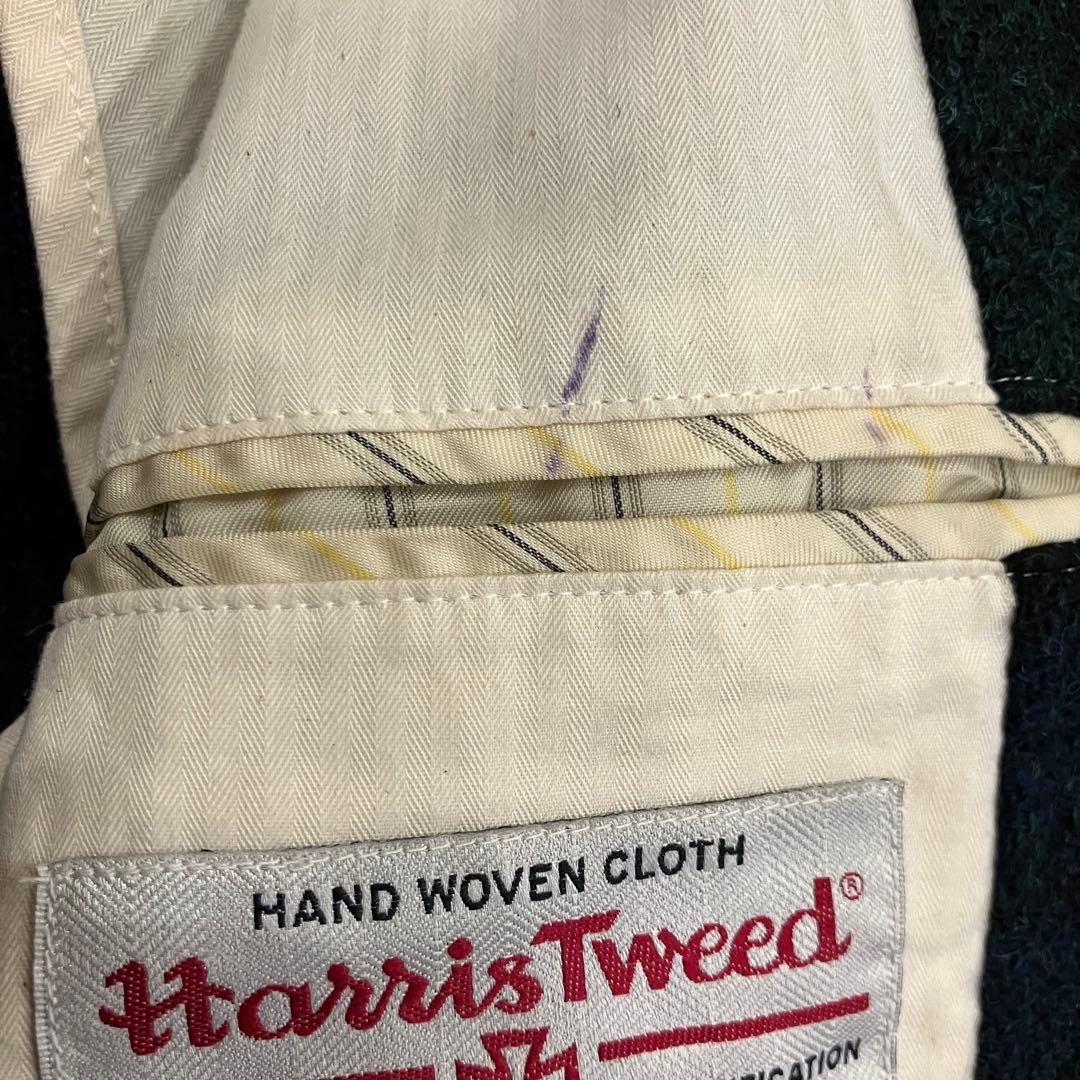 お*す様 BEAMS + ハリスツイード テーラードジャケット ブラックウォッチ