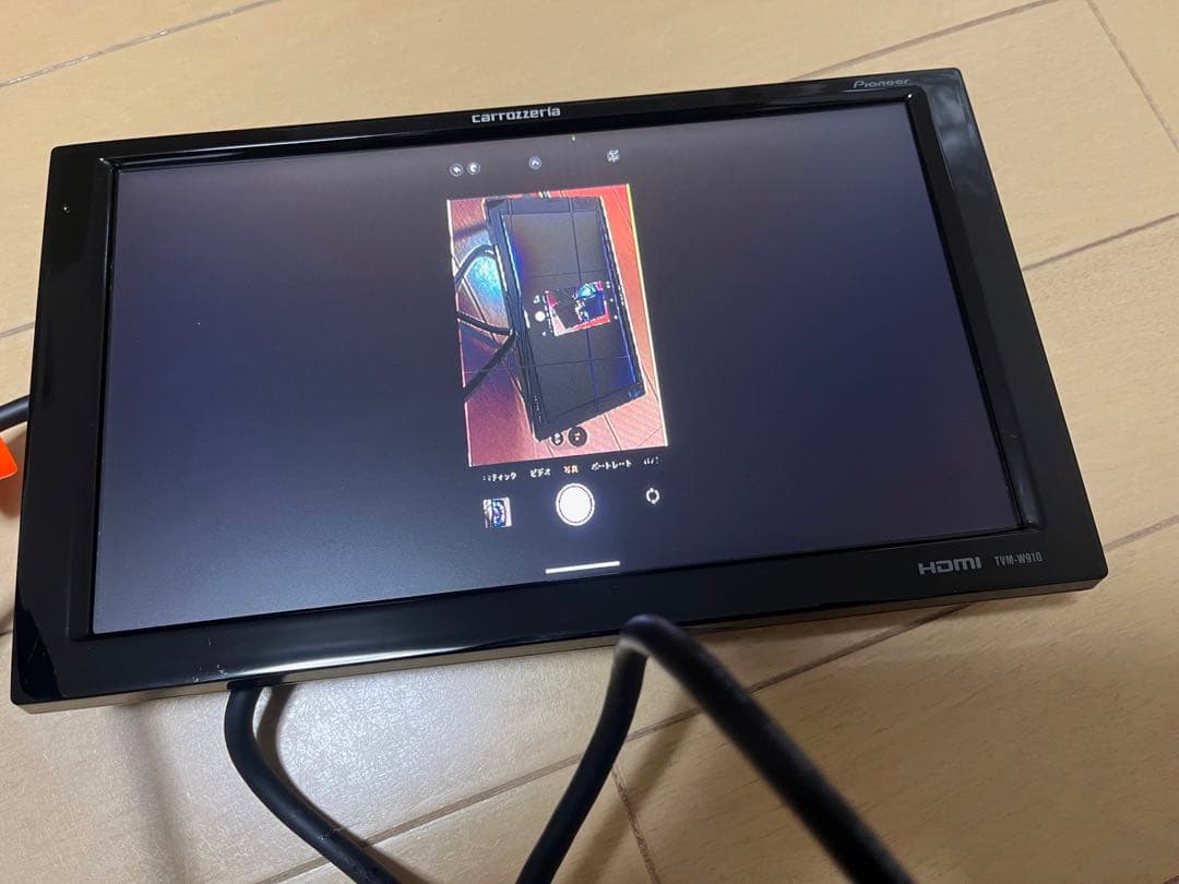 ルノー純正 カングーⅡ リアモニターセット TVM-W910