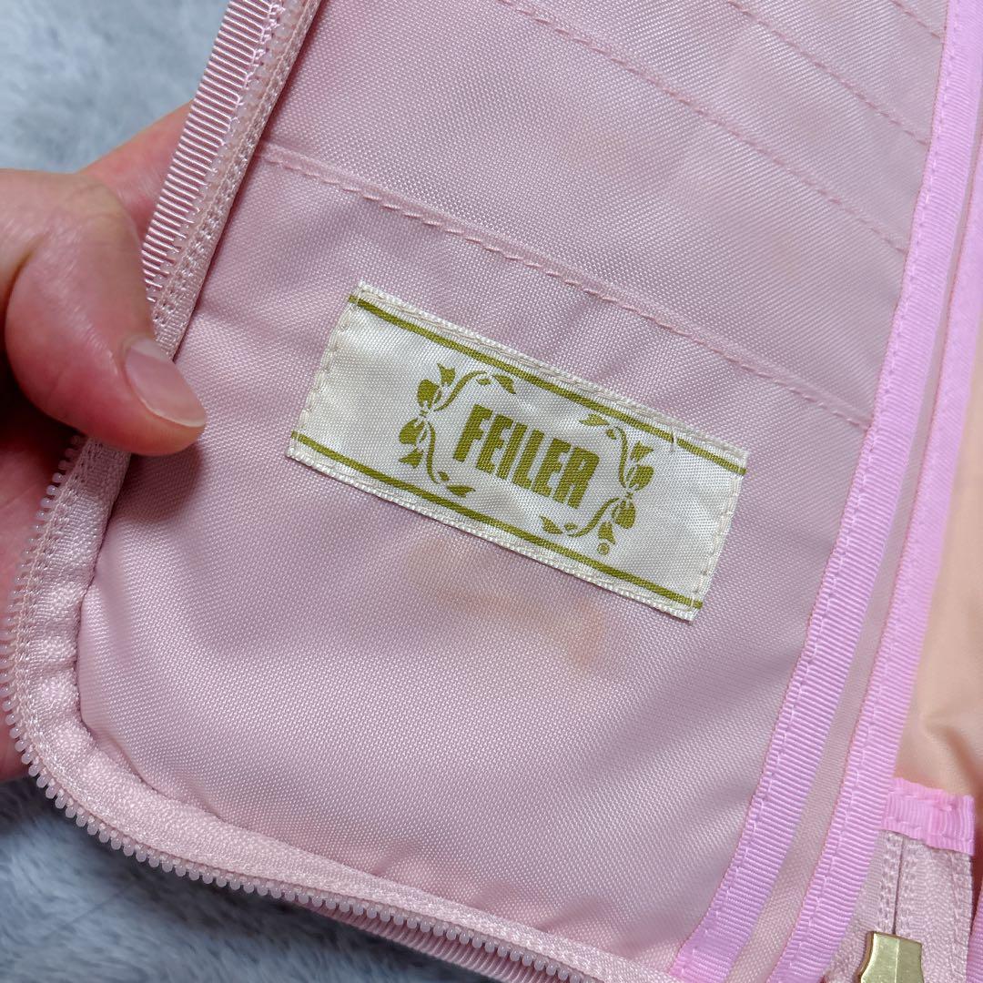 【美品】フェイラー　ハイジ柄　母子手帳ケース　マルチケース