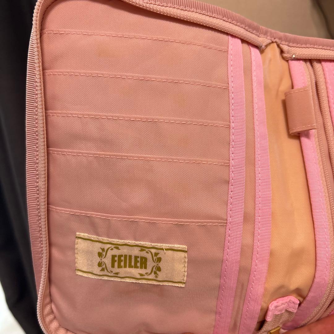 【美品】フェイラー　ハイジ柄　母子手帳ケース　マルチケース