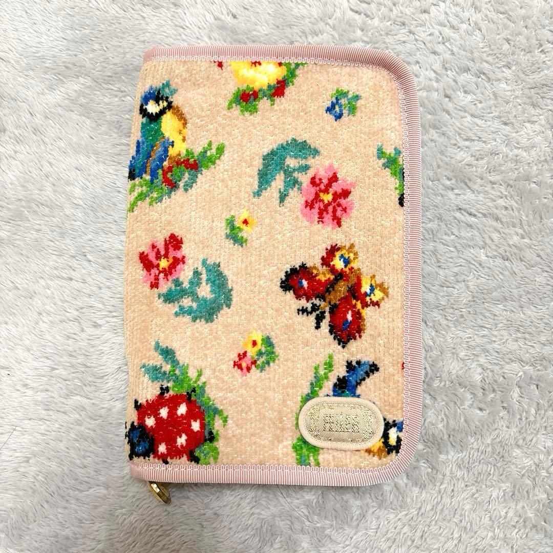 【美品】フェイラー　ハイジ柄　母子手帳ケース　マルチケース