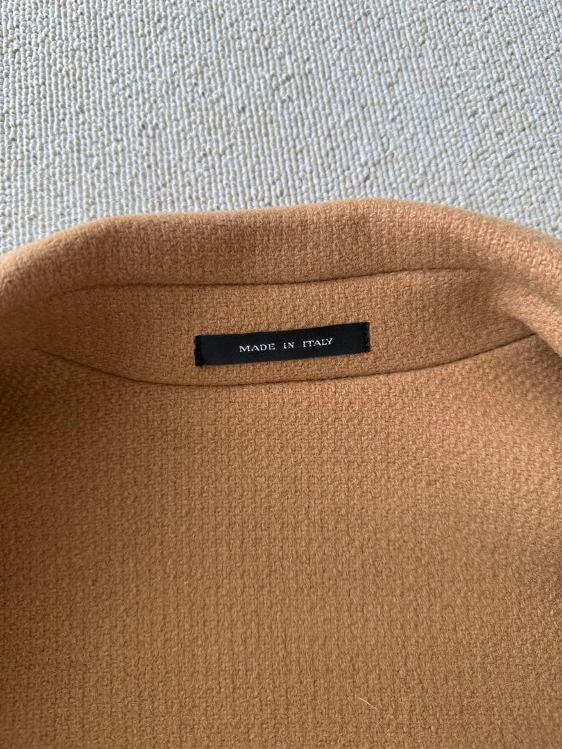 アルマーニ　ベージュ ジップアップジャケット イタリア製