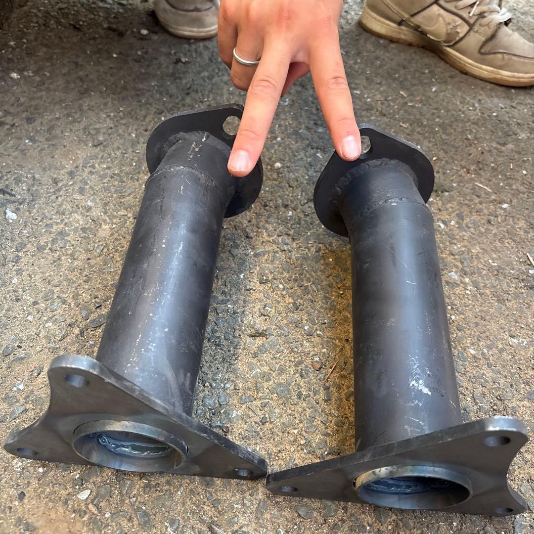 30セルシオ 18マジェスタ 触媒ストレート