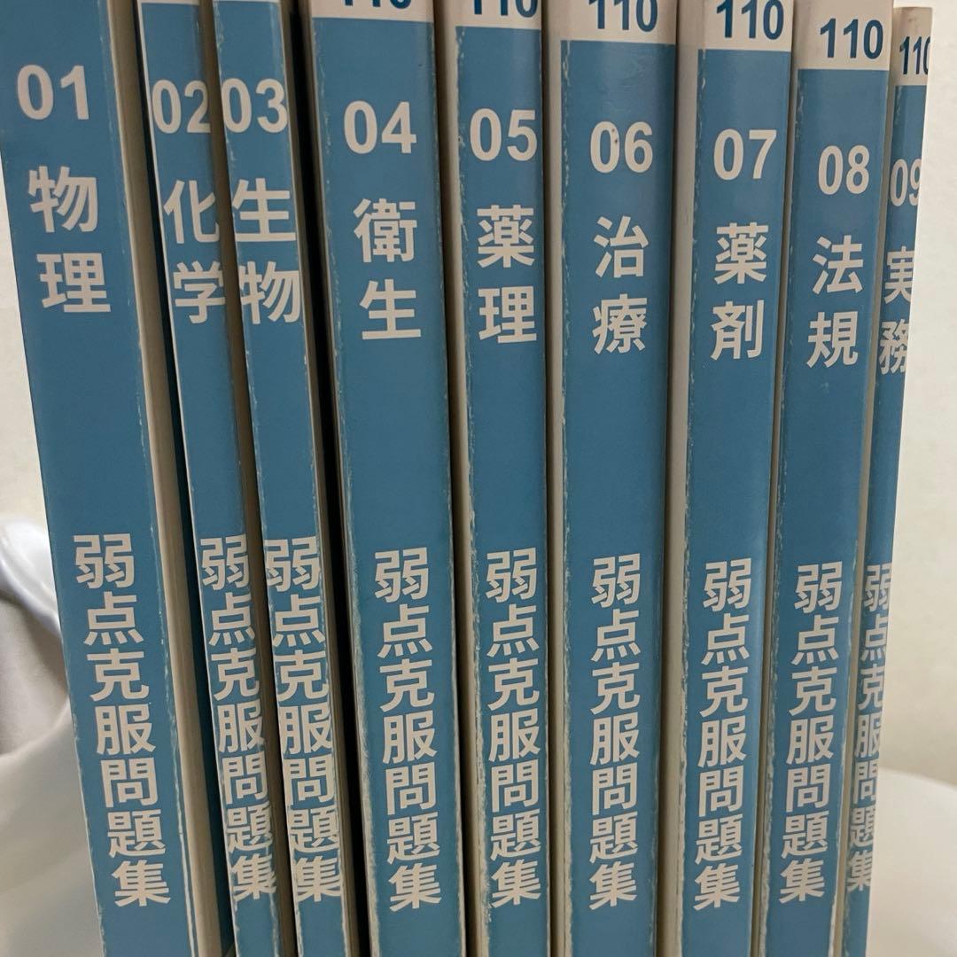 薬ゼミ 110回用 半年コース 白問（問題集）
