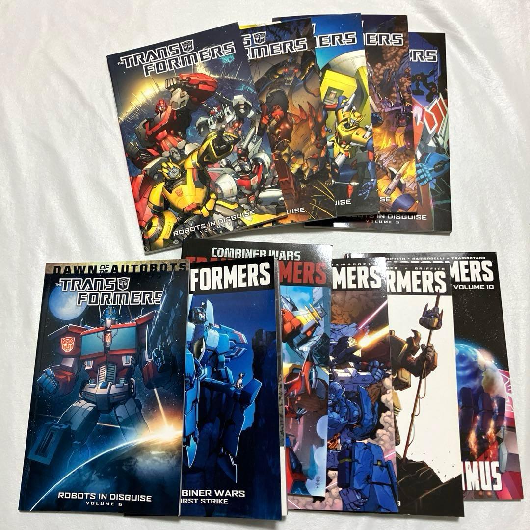 IDW Robots in disguise+Combiner warsセット