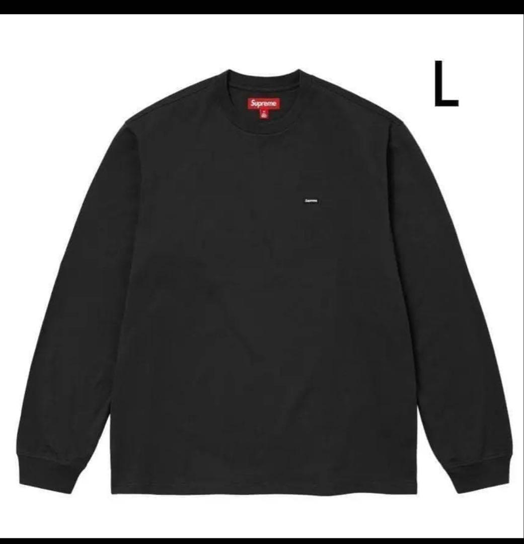 トップス Supreme Small Box L/S Tee Black L