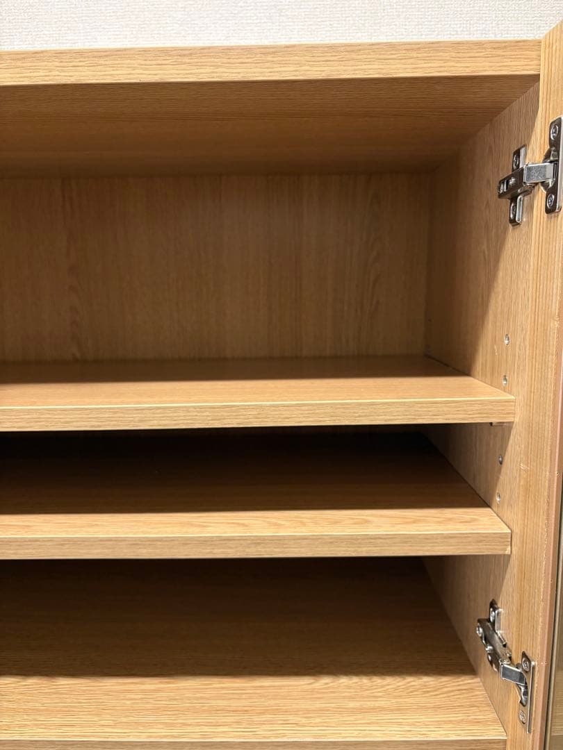 無印良品　食器棚　カップボード