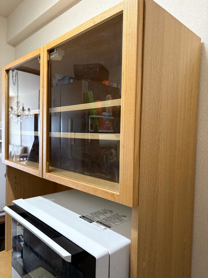 無印良品　食器棚　カップボード