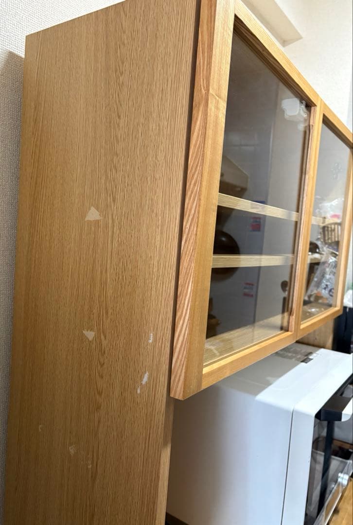 無印良品　食器棚　カップボード